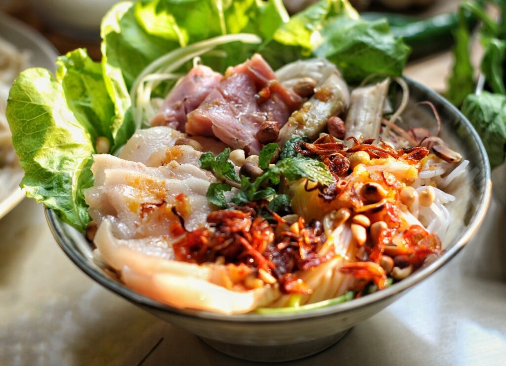 Bún mắm nêm